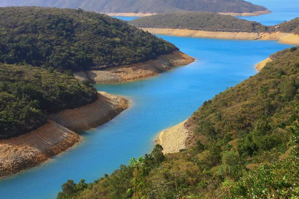 1 gen 2009 High Island Reservoir hk — Foto Stock