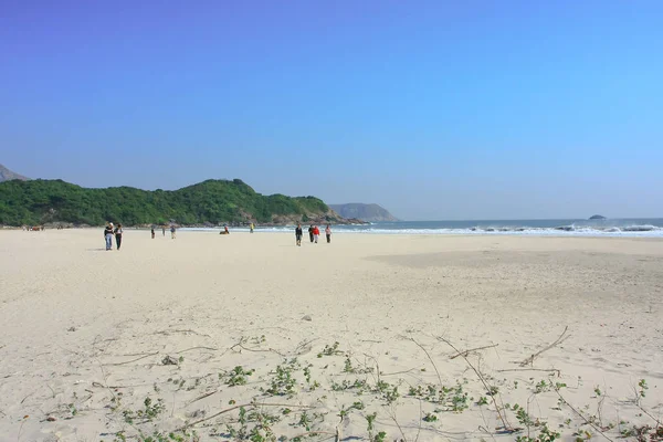 1. Januar 2009 ham tin beach hong kong — Stockfoto