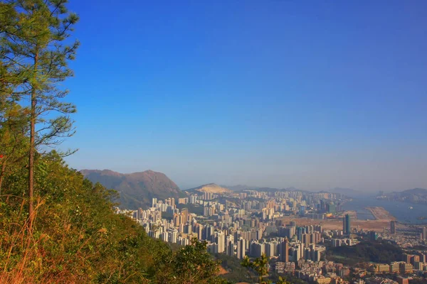 18 Jan 2009 orta Kowloon şehir scape