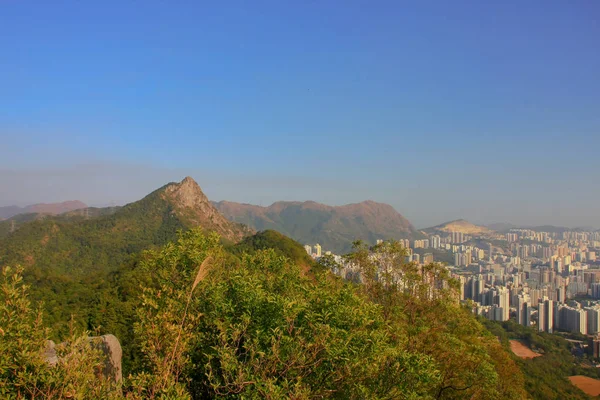 18 Jan 2009 cidade escape de meio kowloon — Fotografia de Stock