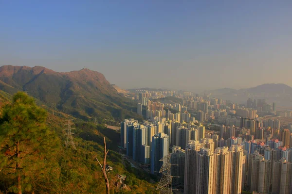 18 Jan 2009 orta Kowloon şehir scape