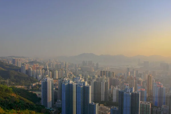 18 janv. 2009 paysage de la ville de Middle kowloon — Photo