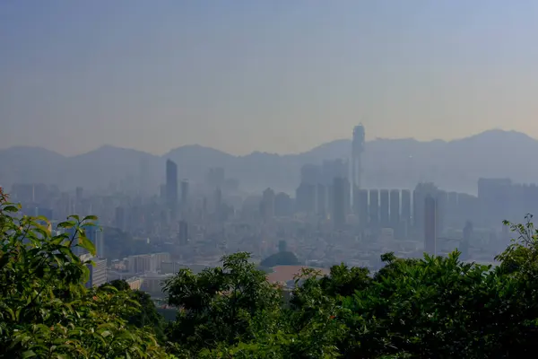 Maclehose Trail hong kong vista de kowloon — Fotografia de Stock