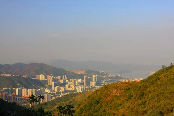 Maclehose Trail hong kong vista de kowloon — Fotografia de Stock