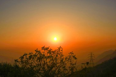 MacLeod Hose Trail Hong Kong inanılmaz gündoğumu