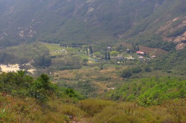Çin 'in küresel Geopark. Sai Kung bölgesi,