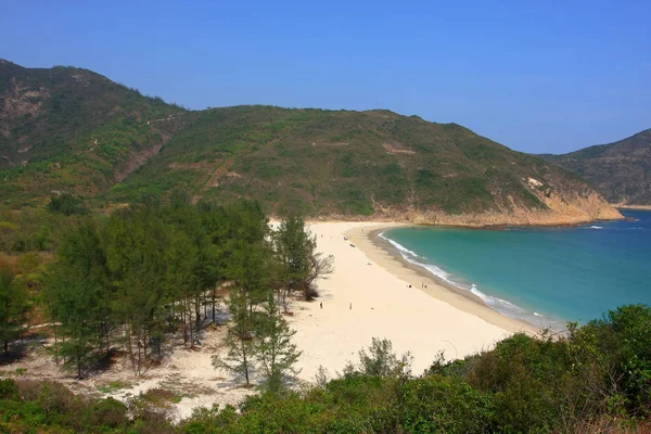 Long Ke Wan playa es la escapada de vacaciones perfecta — Foto de Stock