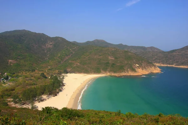 Long ke WAN Plajı mükemmel bir tatil kaçamağı — Stok fotoğraf