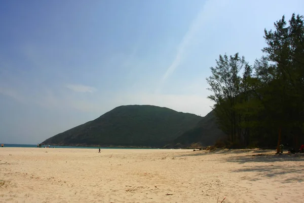 Long ke WAN strandja a tökéletes nyaralás menekülés — Stock Fotó