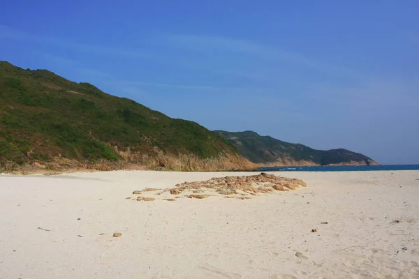 龙克湾海滩是完美的度假胜地 — 图库照片