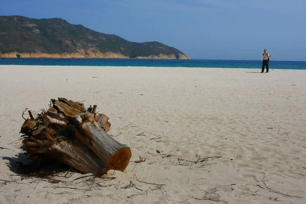 龙克湾海滩是完美的度假胜地 — 图库照片