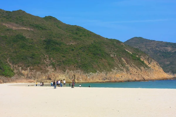 Long Ke Wan praia é a fuga de férias perfeita — Fotografia de Stock
