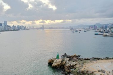 Lei Yue Mun deniz feneri 22 Haziran 2019