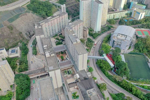 27 июня 2019 Shun Lee Estate hk — стоковое фото