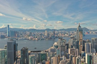 wan chai district Hong Kong, 1 Temmuz 2019