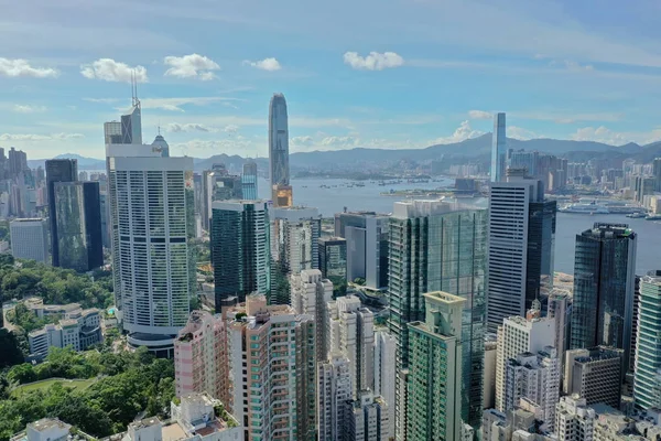 홍콩 섬 , 2019년 7월 1일 — 스톡 사진