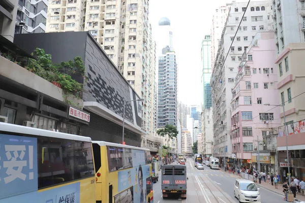 6 juli 2019, Kennedy Town Hong Kong — Stockfoto