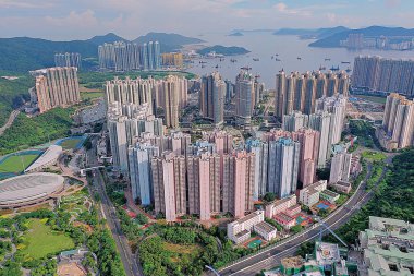 28 Temmuz 2019 , Sheung Tak Estate Hong Kong'da 
