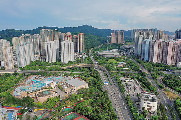 A Po Lam district at Hong Kong NT