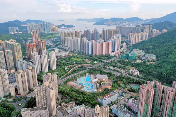 28 Temmuz 2019 , Sheung Tak Estate Hong Kong'da 