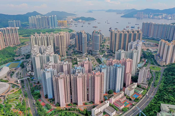 28 Temmuz 2019 , Sheung Tak Estate Hong Kong'da 