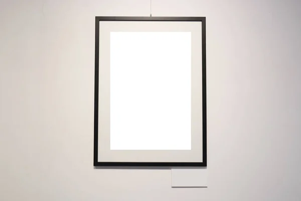 Art gallery. A row from empty picturesKeywords: