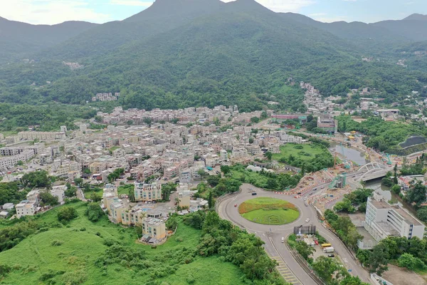 2019年8月4日、サイクン香港の村 — ストック写真