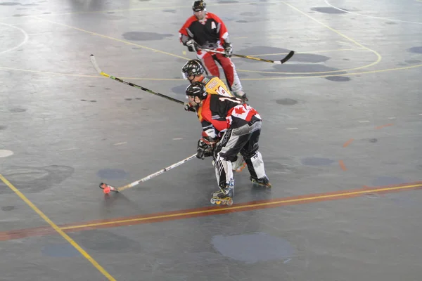 Partido de hockey de campo en 2009 hk invierno —  Fotos de Stock