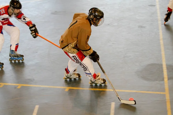 Un partido de hockey sobre césped a 2009 hk — Foto de Stock