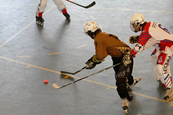 Un partido de hockey sobre césped a 2009 hk — Foto de Stock