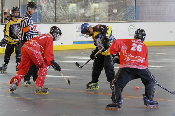 Un partido de hockey sobre césped a 2009 hk — Foto de Stock