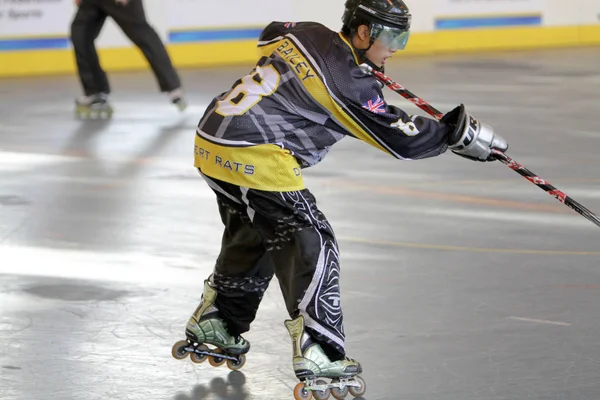 Un partido de hockey sobre césped a 2009 hk — Foto de Stock