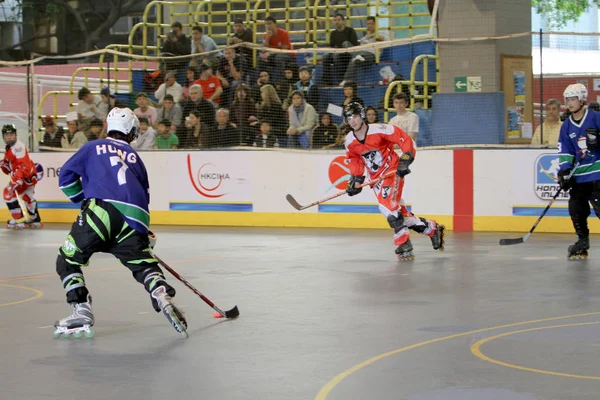 2009 hk bir çim hokeyi maçı — Stok fotoğraf