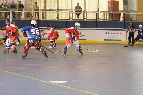 Un partido de hockey sobre césped a 2009 hk — Foto de Stock