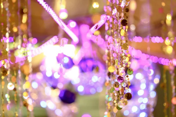 Різдвяне освітлення на торговому центрі 2009 — стокове фото