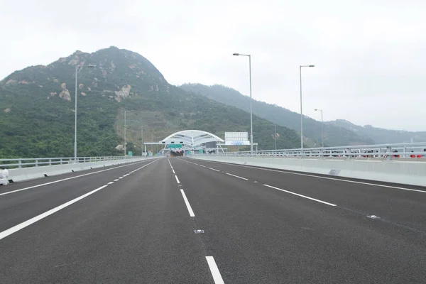 Un día de lanzamiento del puente Stonecutter en HK —  Fotos de Stock
