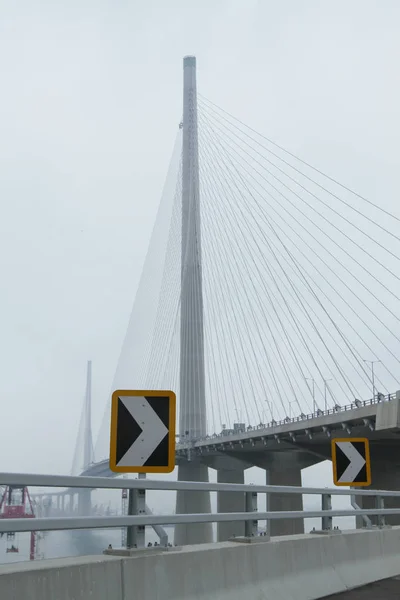 香港のストーンカッター橋打ち上げ日 — ストック写真