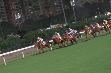 Hong Kong Jokey Kulübü'nde At Yarışı