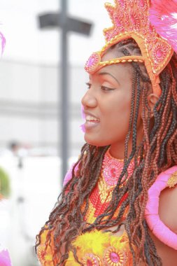 Güzel karnaval dansçı, partide 2009 