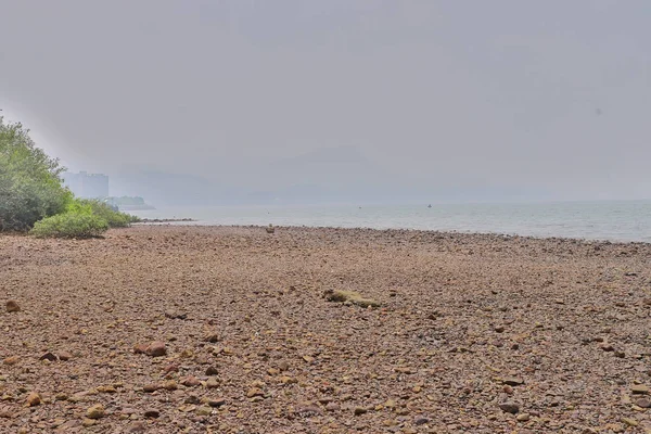 stock image 24 Aug 2019  Coastline at  Wu Kai Sha 