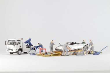 bir dk rakam Mekanik spor araba tamir vardır.