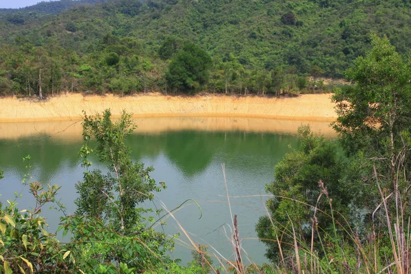 Embalse de Tai Lam Chung 10 abril 2009 — Foto de Stock