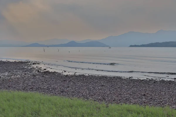 Playa Guijarros Nai Chung Hong Kong Sept 2019 — Foto de Stock