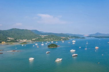 Bu Sai Kung Adası hakkında. Sha Ha Hong Kong'da