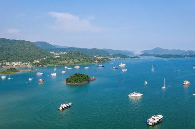 Bu Sai Kung Adası hakkında. Sha Ha Hong Kong'da