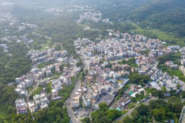 Sai Kung köyü, Hong Kong gökten