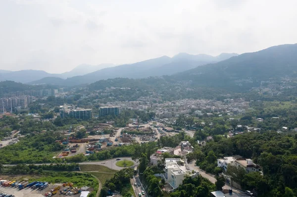 Sai Kung havadan görünümü, Hong Kong gökyüzünden