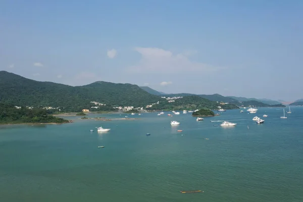 Tohle je o ostrově v Sai Kung. Hongkongu — Stock fotografie