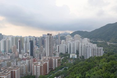 14 Eylül 2019 Om Yau, Garden Hill'den Un Chau Bölgesi görünümü