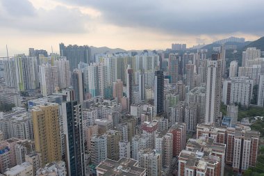 14 Eylül 2019 Om Yau, Garden Hill'den Un Chau Bölgesi görünümü